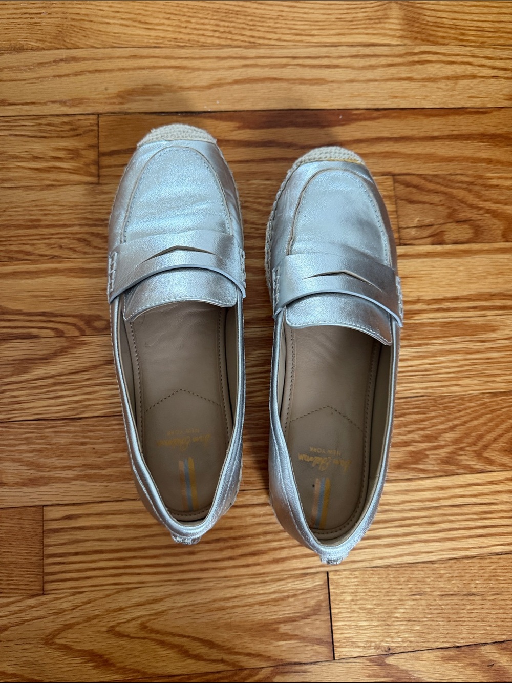 Sam Edelman Kai Espadrilles - metallic silver